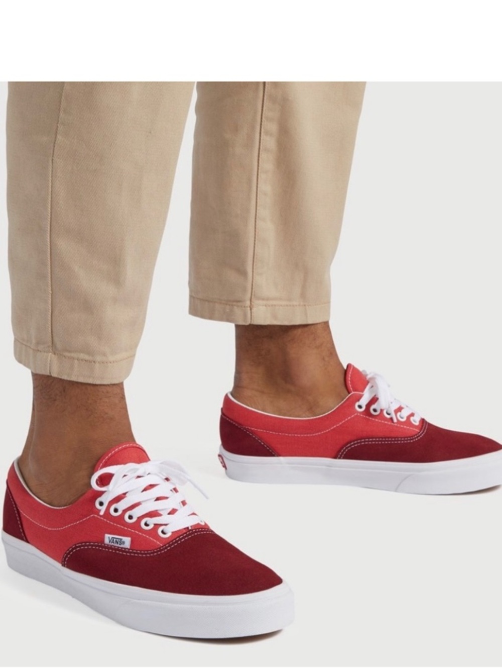 Vans Era‎ Retro Sport Low Top Red Men’s Size 11.5